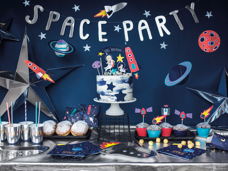 Space Party Borden 29,5cm 6st