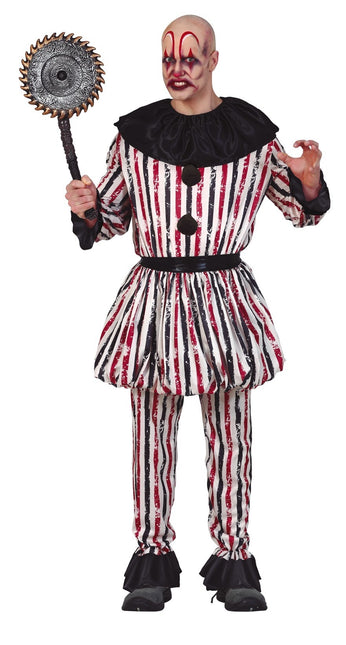 Horror Clown Halloween Kostuum Heren