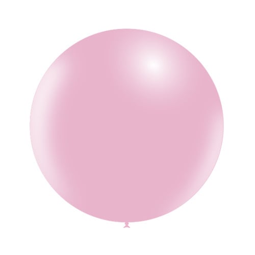 Lichtroze Reuze Ballon 60cm