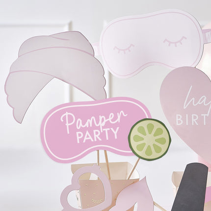 Pamper Party Photobooth Props 10st