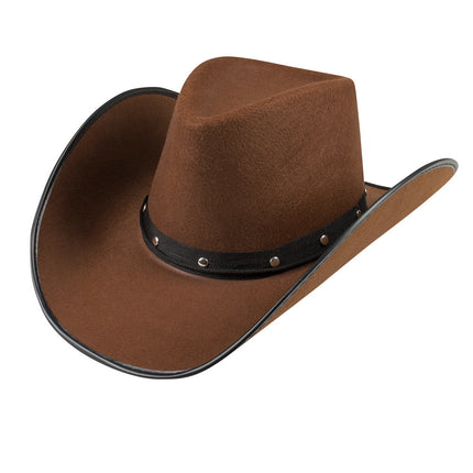 Cowboyhoed Bruin 45cm