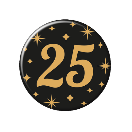 25 Jaar Button