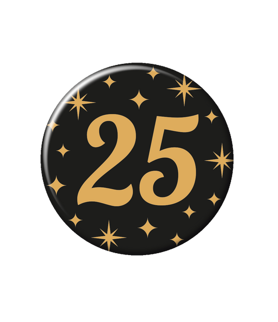 25 Jaar Button