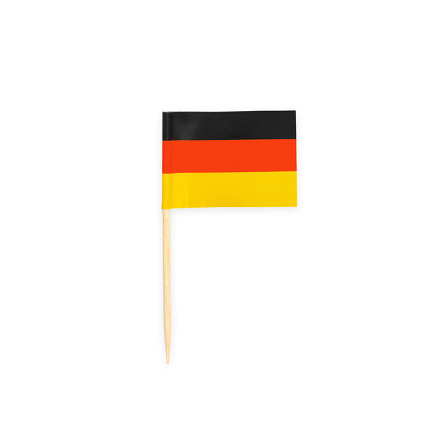 Cocktailprikkers Duitsland 8cm 50st