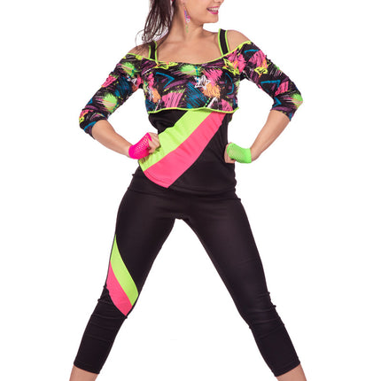 Aerobics Outfit 80S Dames