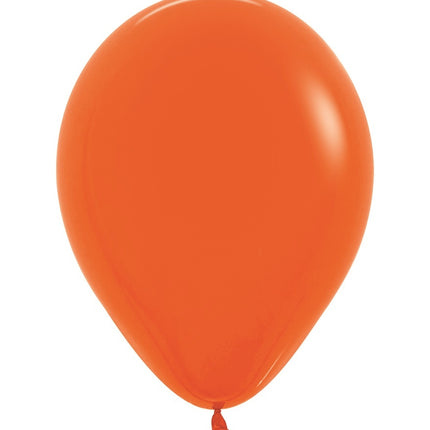 Ballonnen Orange 25cm 100st