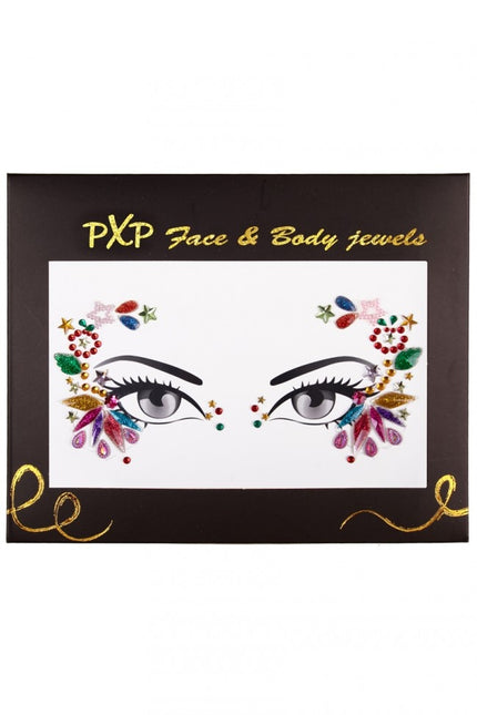 PXP Gezicht Sticker Face Jewels Festival Face