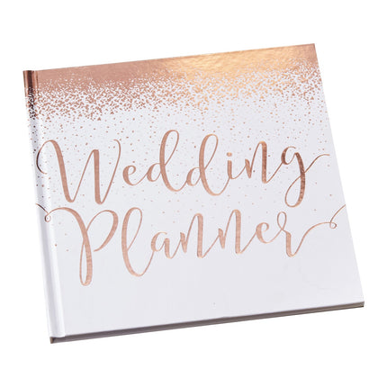 Rose Gouden Wedding Planner 21cm