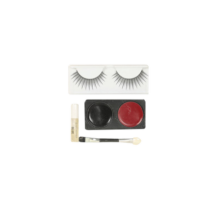 Make-Up Set Vampier Zwart Rood 4 delig