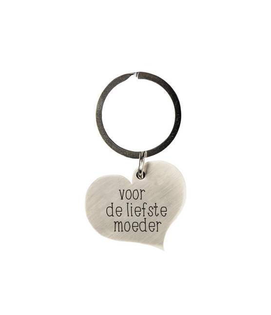 Sleutelhanger Liefste Moeder 10cm