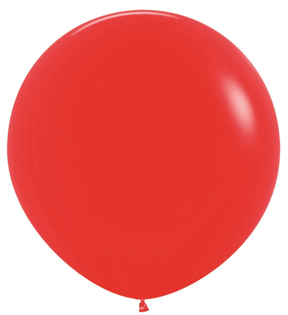 Ballonnen Red 91cm 2st