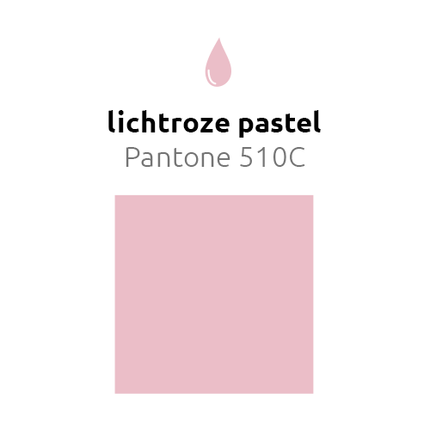 Lichtroze Reuze Ballon Pastel 60cm