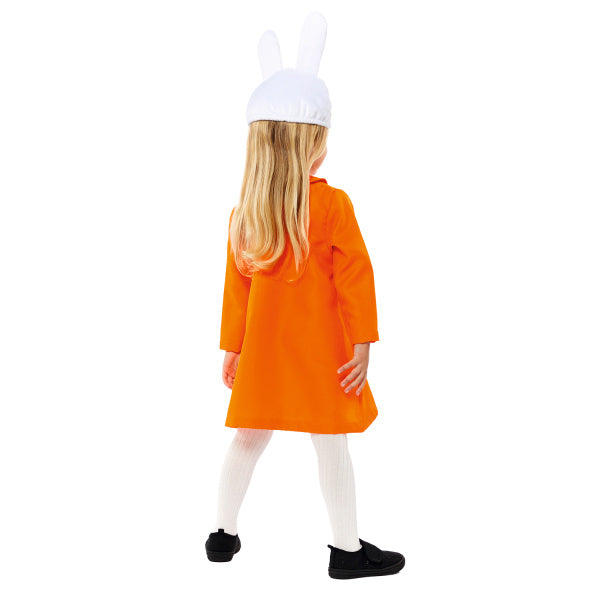 Kind Kostuum Miffy Orange Jurk