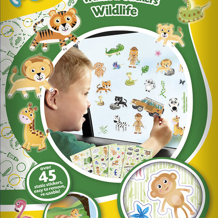 Raamstickers Jungle Dieren