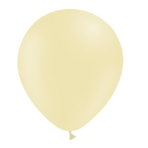 Gele Ballonnen Pastel 30cm 10st