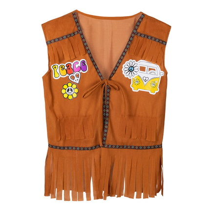 Hippie Vest Peace M/L