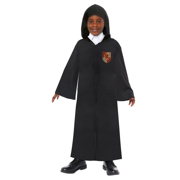 Kind Kostuum Harry Potter Cape met 4 Badges