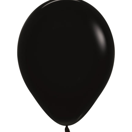 Ballonnen Black 25cm 100st