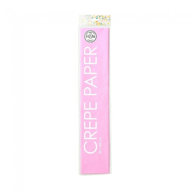 Crepe Papier Lichroze 50cm 2,5m