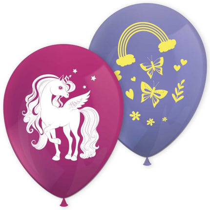 Unicorn Ballonnen 8st