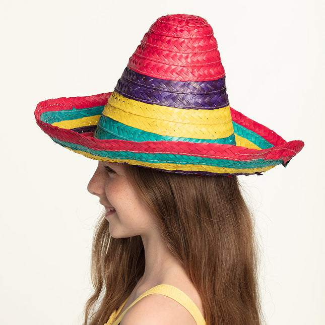 Sombrero Puebla Kind 40cm