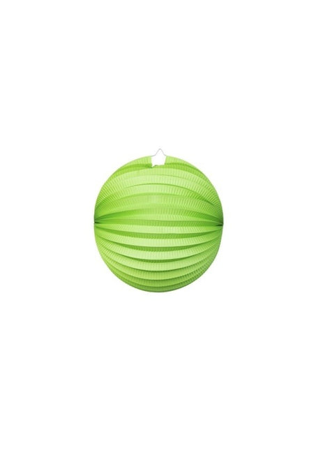 Licht Groene Lampion 25cm