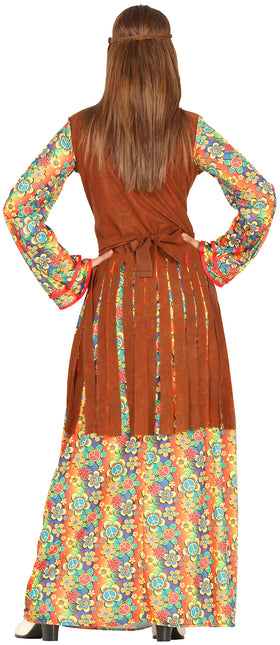 Hippie 60S Kostuum Dames Bloemen