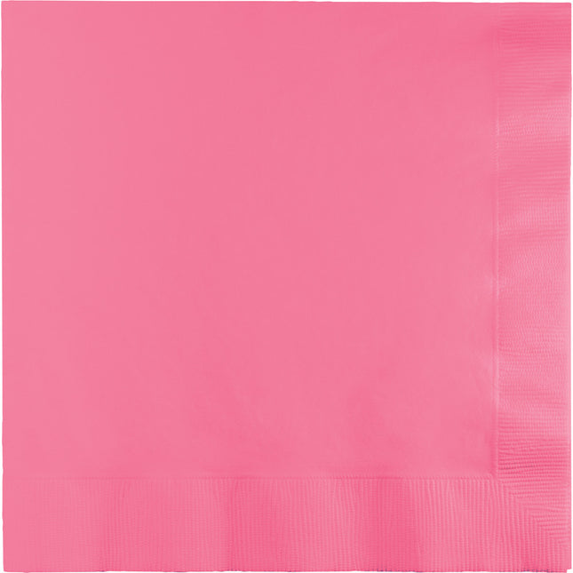 Roze Servetten 2-Laags 33cm 20st