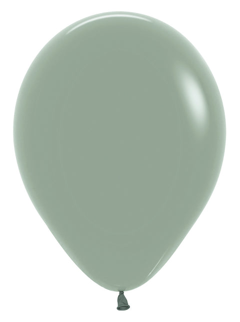 Ballonnen Pastel Dusk Laurel Green 30cm 50st