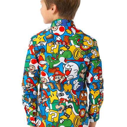 Super Mario Overhemd Jongen OppoSuits