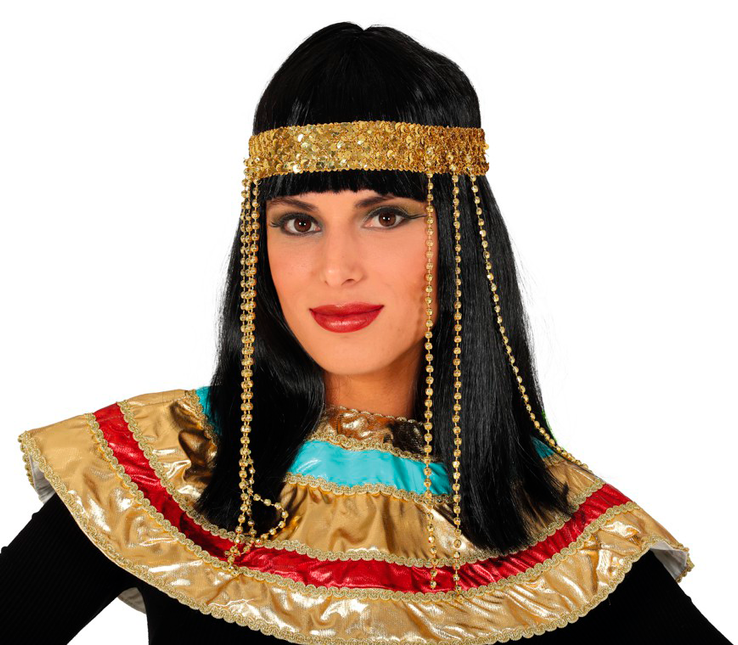 Egyptische Pruik Haarband