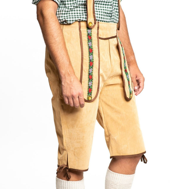 Lederhose Lang Bruin