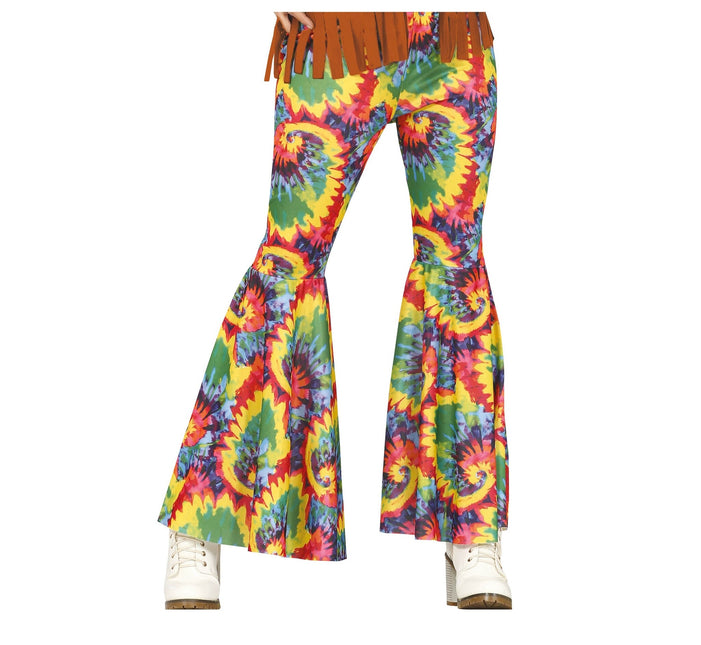 Hippie 60S Broek Gekleurd Dames M