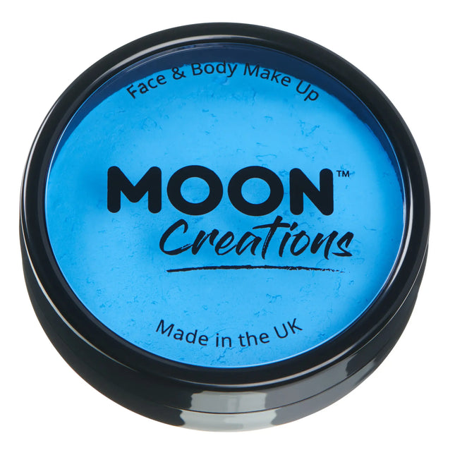 Moon Creations Pro Face Paint Cake Pots Sky Blue 36g