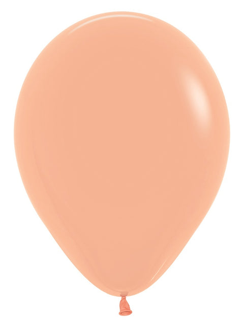 Ballonnen Peach Blush 30cm 50st