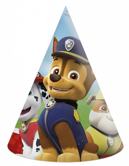 Paw Patrol Feesthoedjes 6st