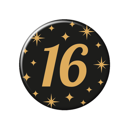 16 Jaar Button