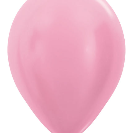 Ballonnen Pearl Pink 30cm 12st