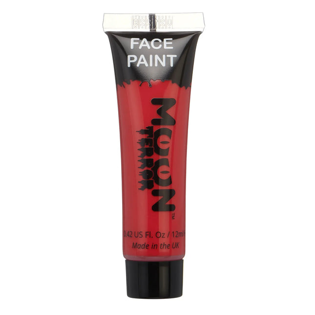 Moon Terror Halloween Face Paint Blood Red 12ml