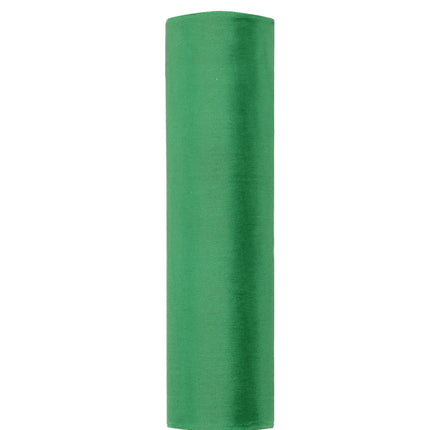 Groene Organza Stof 16cm 9m