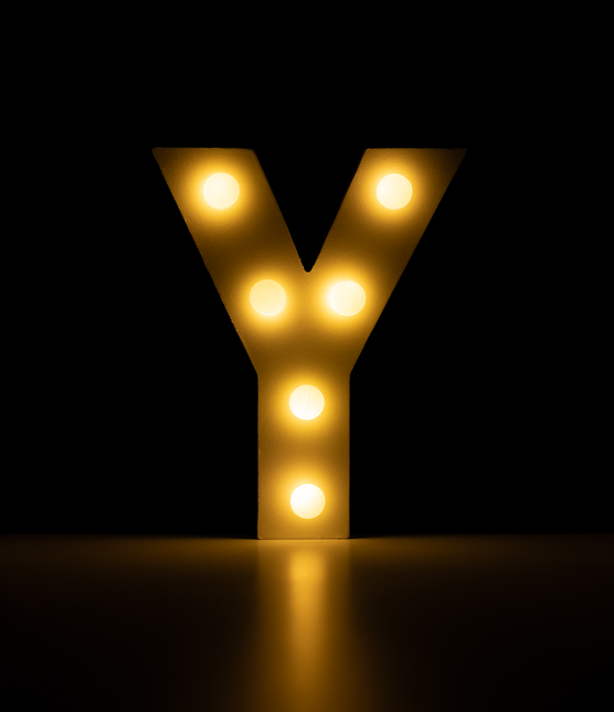 Y Licht Letter 16,5cm