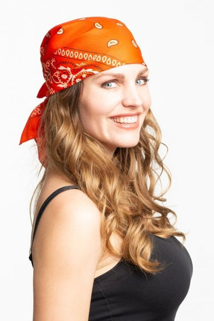 Bandana Traditioneel Oranje 55cm