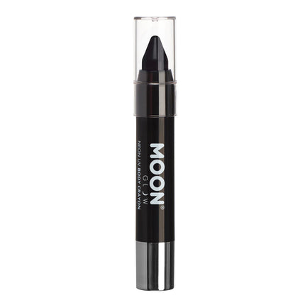 Moon Glow Pastel Neon UV Body Crayons Black 3.2g