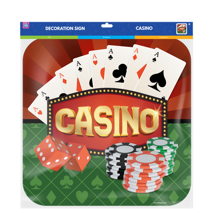 Casino Deurbord 50cm