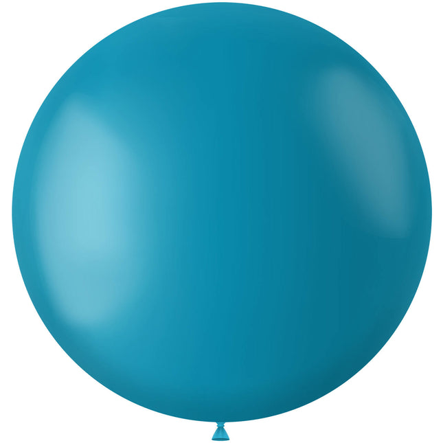 Turquoise Ballon Calm Turquoise 80cm