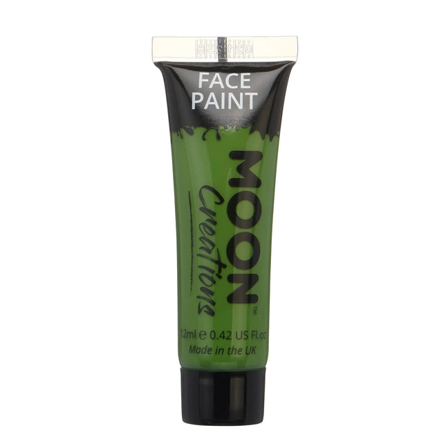 Moon Creations Face Paint Green 12ml