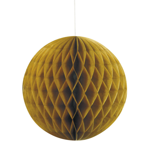 Honeycomb Bol Goud 20cm