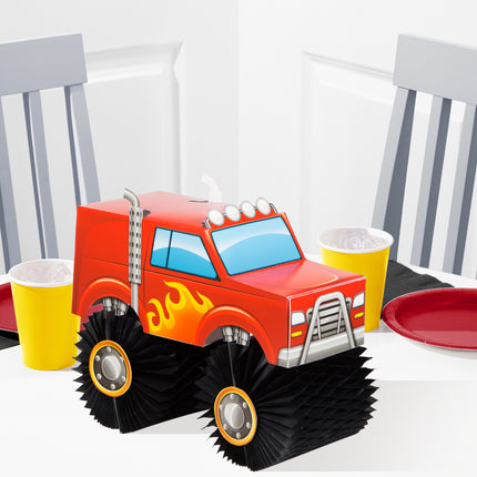 Monster Truck Tafeldecoratie 25cm