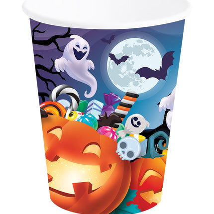 Halloween Bekers Pompoenen 240ml