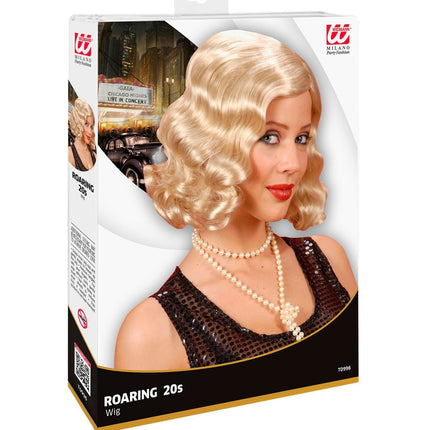 Blonde Pruik Roaring 20'S